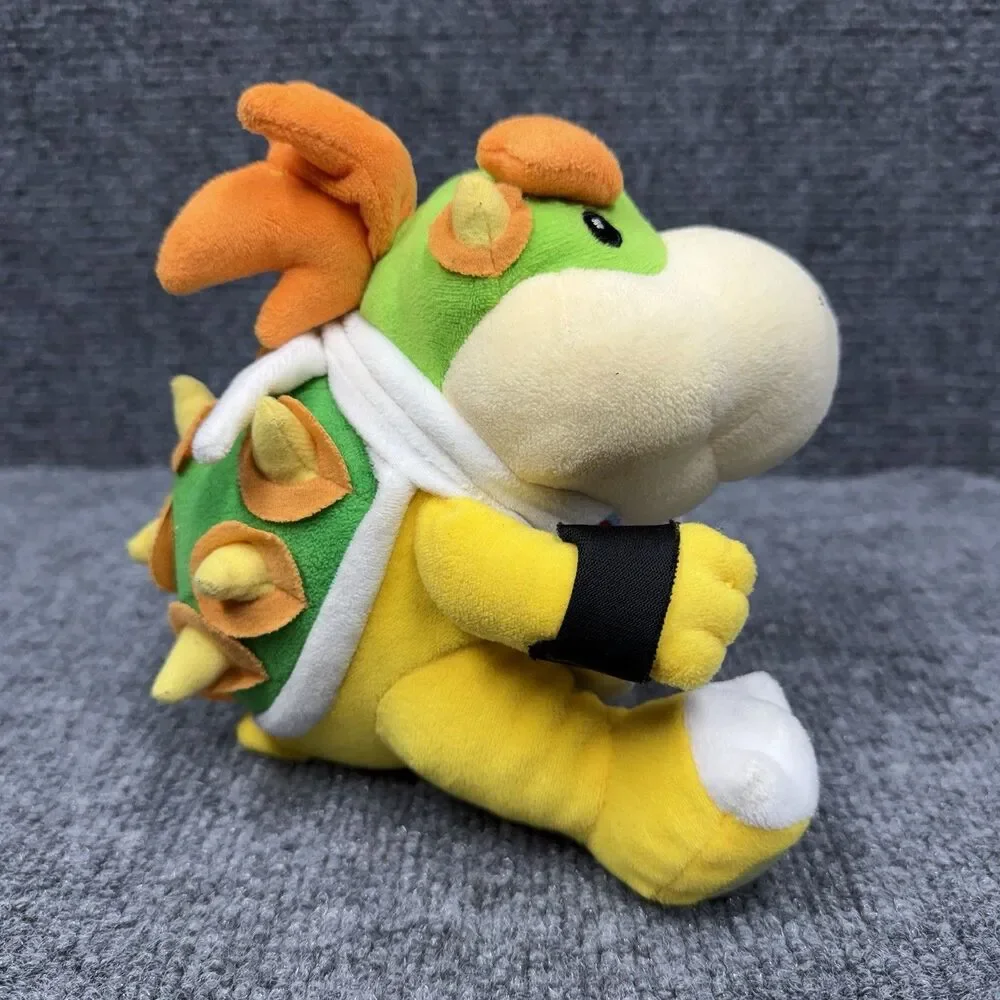 RARE Bowser Junior JR Plush Sanei Japan 2009 Nintendo Super Mario Official